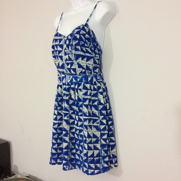 Francescas Collections Womens S Blue Midi Dress - Picture 2 of 7